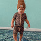 Bamboo Ribbed Zippy Romper