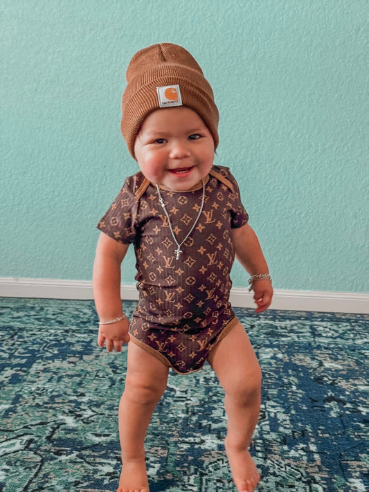 Bamboo Ribbed Boujee Onesie