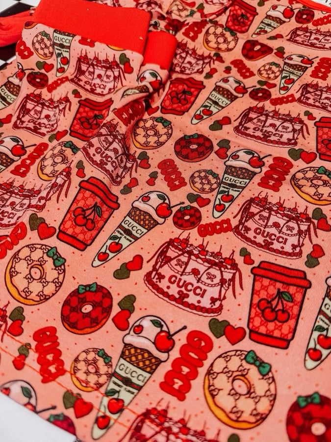 GG Cherries lounge set