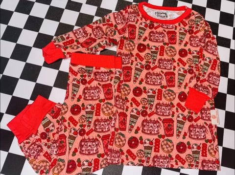 GG Cherries lounge set